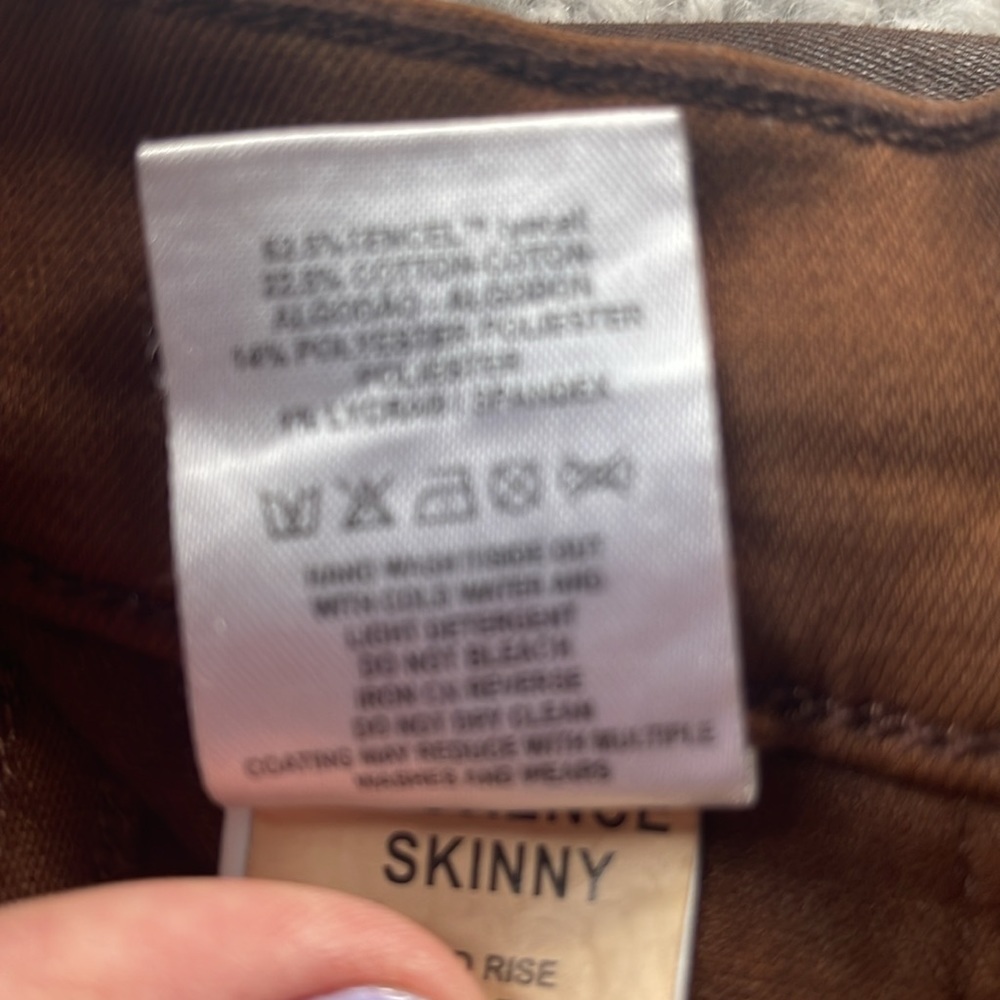 DL1961 Florence Skinny Jean- size 26 - Brown - Picture 6 of 15